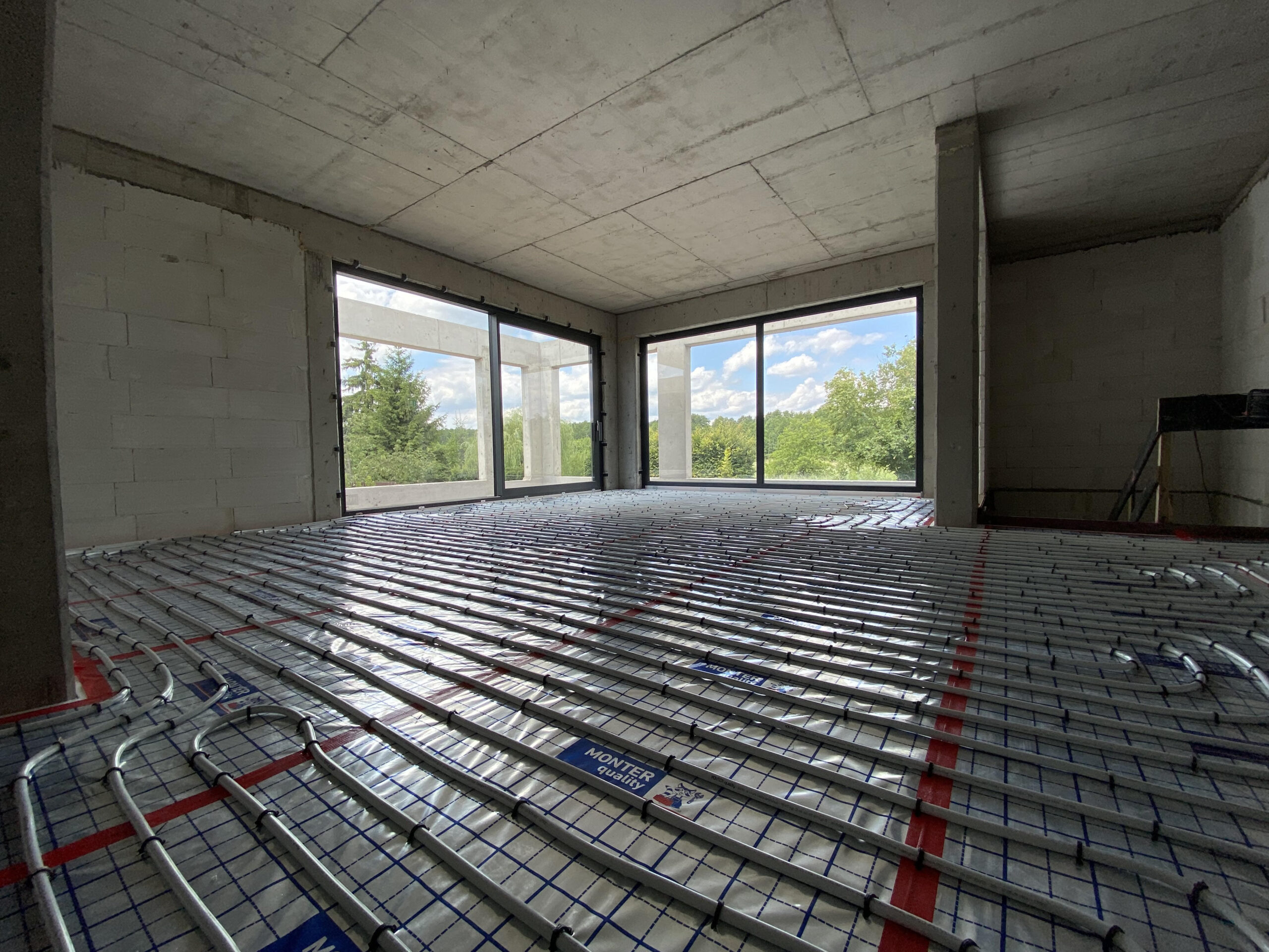 Ogrzewanie podłogowe, instalacja centralnego ogrzewania, podłogówka