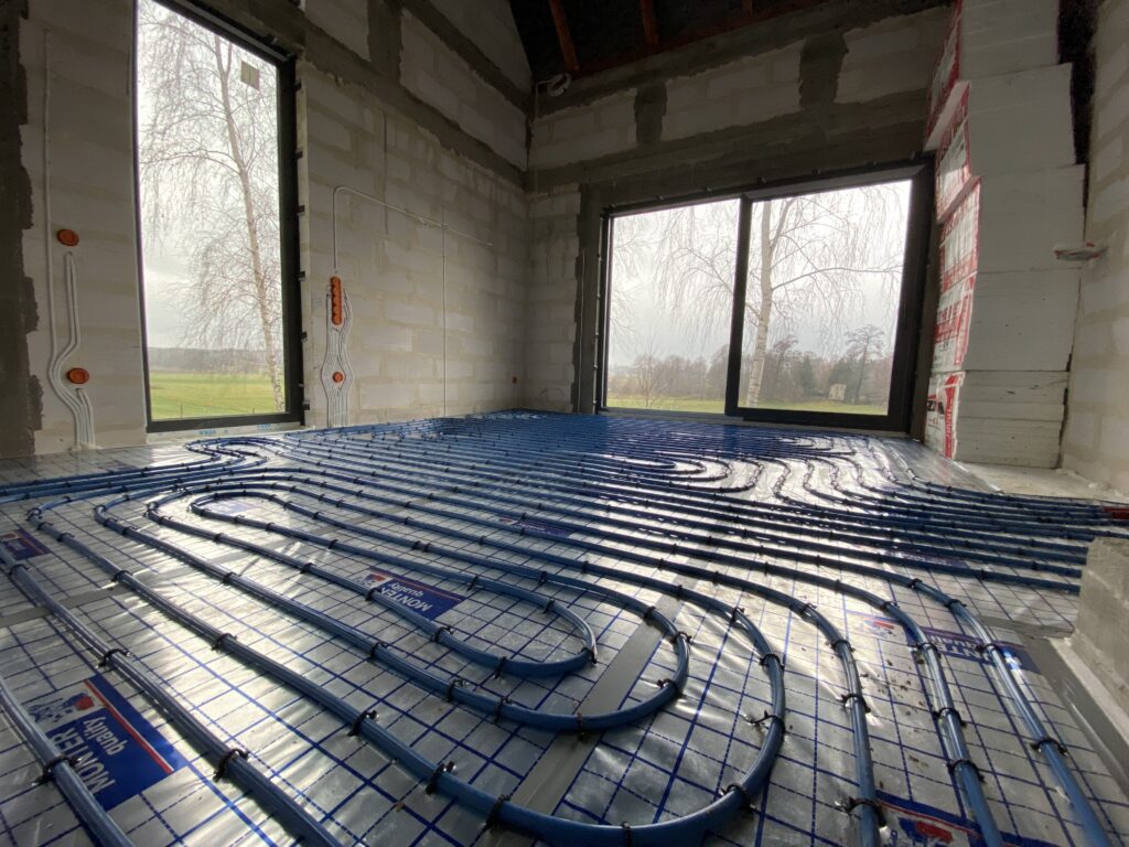 Ogrzewanie podłogowe, instalacja centralnego ogrzewania, podłogówka